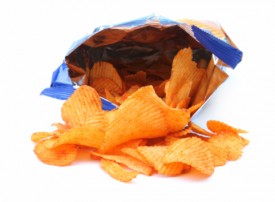 Package of potato chips